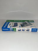 MAGICBAG INSTANT SPACE X-LARGE ORIGINAL NEW 3X MORE SPACE - SIZE: MEN XL - CLEAR - Like New