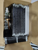 GENERIC DIY CABINET STORAGE 12 CUBE 16"W X 12"L X 12"D - BLACK/WHITE - Like New