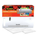 SCOTCH THERMAL LAMINATOR FOR HOME, OFFICE OR SCHOOL SUPPLIES, 9 IN 1 - GRAY - Like New