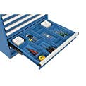 Global Divider Kit for 4"H Drawer Modular Drawer Cabinet 3 Long & 6 Short Blue - Brand New