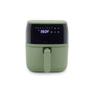 GREENLIFE COMPACT ELECTRIC AIR FRYER OVEN 5.3 QT PFAS CC009533-001 - SAGE - Like New