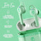 Skullcandy Indy Evo In-Ear Wireless Earbuds Microphone S2IVW-N742 - Mint - Like New