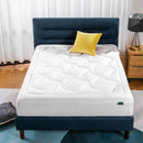 ZINUS 10 INCH CLOUD MEMORY FOAM MATTRESS KING FIBERGLASS PRESSURE AZ-CMM-1000W - Like New