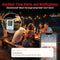 THERMOPRO TP25 650FT WIRELESS MEAT THERMOMETER WITH 4 PROBES BLUETOOTH - WHITE - Brand New