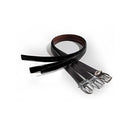 GIORGIO BRUTINI REVERSIBLE LEATHER BELT WHITE STITCHING - SIZE: MEN L (36-40) - Brand New