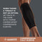 01-63587T Tommie Copper Calf Compression Sleeve 4D Stretch S/M, Black - Like New
