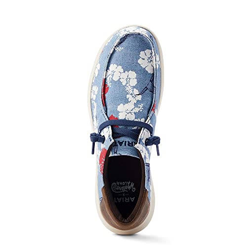 1004513 ARIAT MEN HILO STRETCH SNEAKER RED/WHITE/BLUE SIZE MEN 8 - Brand New