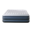 Beautyrest Lumbar Lux Bed Mattress w/ Built-in Pump Air Tri-Zone 18" Queen - Brand New