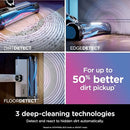 Shark IW3120 Detect Pro lightweight vacuum with HEPA filter - White/Ash Purple - Like New