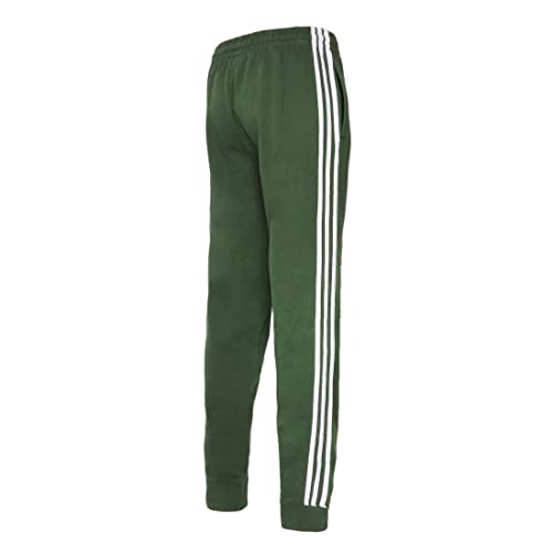 DU0476 ADIDAS MEN'S ESSENTIAL SUPER SOFT JOGGERS MEN XL GREEN - Brand New