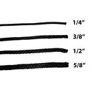 SGT KNOTS Multilament Polypropylene Rope 3/8 inch Solid Braid 100ft - Orange - Brand New