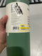 OWALA 32OZ FREE SIP STAINLESS STEEL BOTTLE A LIGHT GRAY TOP OF LID - DARK GREEN - Like New