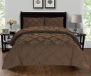 ELEGANT COMFORT LUXURY SUPER-SOFT COZIEST 1500 EGYPTIAN, KING/CALIFORNIA - BROWN - Like New