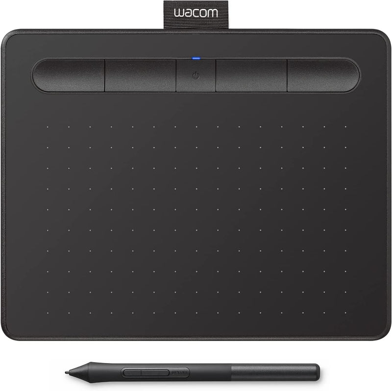 Wacom Intuos Small Bluetooth Graphics Drawing Tablet BLACK CTL4100WLK0 - Brand New