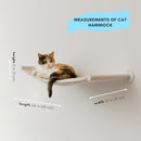 KITSUNE GARDEN CAT WALL SHELF FURNITURE CAT HAMMOCK FOR WALL - IVORY - Like New