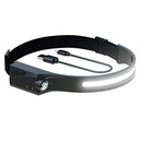 MACHFALLY Rechargeable LED Headlamps Multi-purpose 350Lumens, LX200 - BLACK - Like New