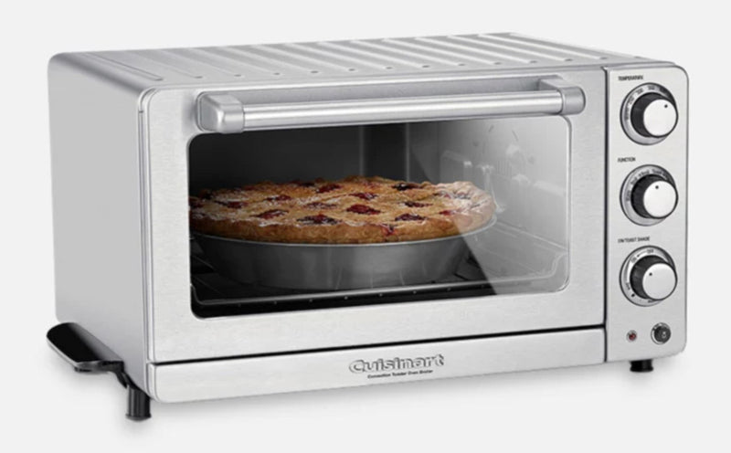 Cuisinart TOB-7 Toaster Oven Broiler with Interior Oven Light - Stainless Steel - Like New