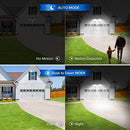 SANSI 90W 10,000LM LED Outdoor Flood Light Security Light - WHITE - Like New