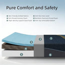 CRYSTLI FULL MATTRESS 10 INCH GEL MEMORY FOAM MATTRESSES - BLACK - Brand New