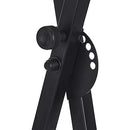 AMAZON BASICS KEYBOARD AND PIANO STAND ADJUSTABLE HEIGHT SINGLE-X-SHAPE - BLACK - Like New