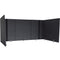 LUMEAH ADJUSTABLE DESK SCREEN WITH RETURNS POLYESTER ASH LUAD48301A - Brand New