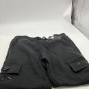 G-MAN MENS JOGGER HEAVY WEIGHT FLEECE CARGO POCKET SWEAT SIZE 2XL - DARK GRAY - Brand New