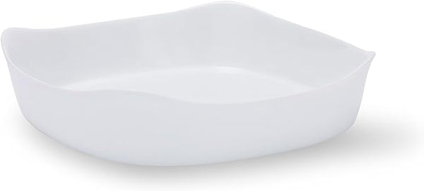 Rubbermaid DuraLite Glass Bakeware 8pc Set - White - Like New