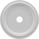 Ekena Millwork 22"OD x 3 1/2"ID x 1 1/2"P Traditional Thermoformed Medallion - Brand New