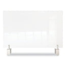 GHENT CLEAR PARTITION EXTENDER ATTACHED CLAMP 42 X 3.88 X 18 PEC1842A - CLEAR - Brand New