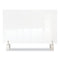 GHENT CLEAR PARTITION EXTENDER ATTACHED CLAMP 42 X 3.88 X 18 PEC1842A - CLEAR - Brand New