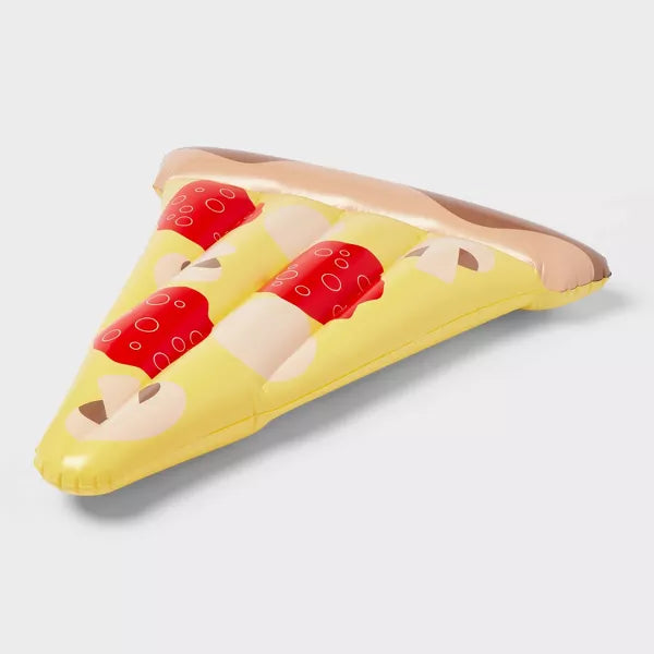 SUN SQUAD PIZZA FLOAT NOVELTY POOL INFLATABLES FOR AGES 9+ - Like New