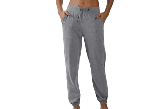 90 DEGREE BY REFLEX WOMEN'S JOGGERS, HEATHER GRAY - SMALL - Brand New