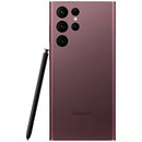 Samsung Galaxy S22 Ultra 5G, US Version, 512GB, Burgundy SM-S908U AT&T (Renewed) - Like New