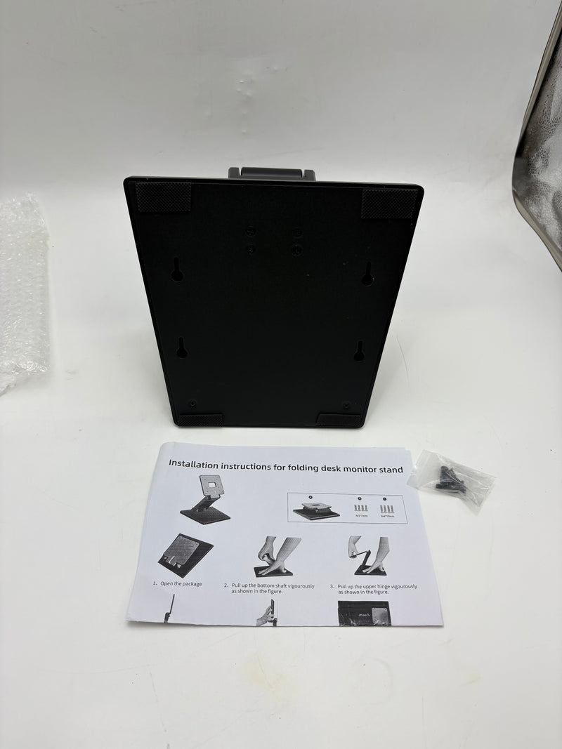 CTA ADJUSTABLE MONITOR DESK MOUNT WITH WEIGHTED BASE FOR 14 - Like New