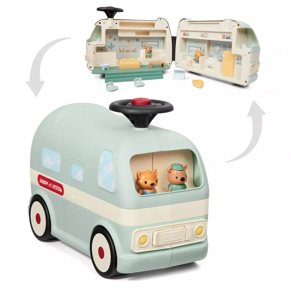 RADIO FLYER PARK & PLAY CAMPER RIDING TOY STEEL & PLASTIC - - Scratch & Dent