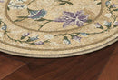 Brumlow Mills Butterfly Floral Area Rug, 30" x 46", Topaz - Brand New