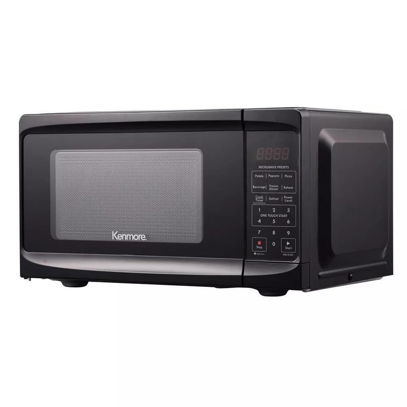 KENMORE 0.7 CU-FT MICROWAVE - BLACK - Like New