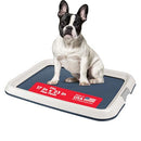 IRIS USA Pee Pad Holder fit 17"x23" pads, Navy, Made in USA - Brand New
