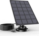 VISION WELL 3W Solar Panel 10ft Charging Cable Wireless - Scratch & Dent