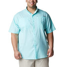 COLUMBIA MEN’S PFG TAMIAMI II SHORT SLEEVE SHIRT - MEDIUM - GULF STREAM - Brand New