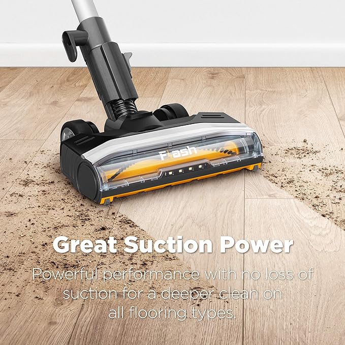Eureka Flash Lightweight Stick Vacuum Cleaner 15KPa Powerful Suction - Black - Like New