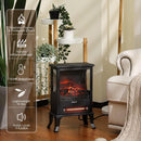 TURBRO Suburbs TS17Q Infrared Electric Fireplace Stove 1500W - - Scratch & Dent