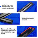 DOLKSN Outside Mount Window Visor Deflectors Rain Guards 94293 - Smoke Black - Like New