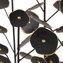 deco 79 Metal Leaf Decorative Sculpture Home Decor Statue - Black - Brand New