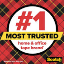 SCOTCH TRANSPARENT TAPE, CLEAR TAPE, 1 INCH CORE, 3/4 IN X 1000 IN - Brand New
