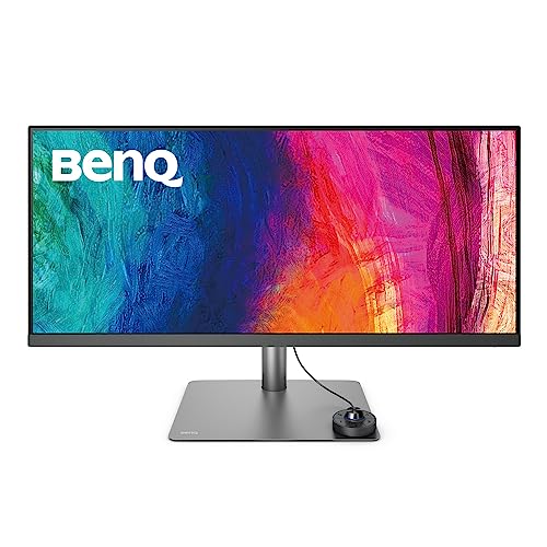 BenQ PD3420Q Ultrawide Creator Monitor for Macbook 34" WQHD 1440p - Black/Gray - Like New