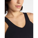 AVIA WOMEN'S TENNIS BRA TANK TOP, SIZE MEDIUM 8-10 - BLACK - Like New