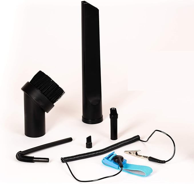 METROVAC DataVac Variable Speed ESD Electric Duster ED-500 ESDV - BLACK - Like New