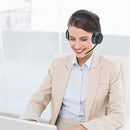 MORPHEUS 360 ADVANTAGE STEREO WIRELESS HEADSET DETACHABLE MIC HS6500SBT - BLACK - Like New
