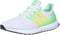 ADIDAS ULTRABOOST 5.0 WHITE/WHITE/BEAM GREEN 8.5 48 - Like New